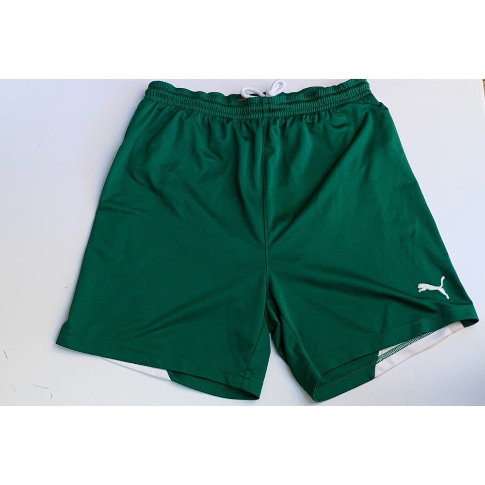 Puma Green Athletic Shorts S w/ built in bottom